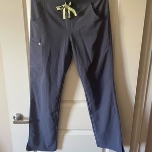 Figs Kade Space Navy scrub pants